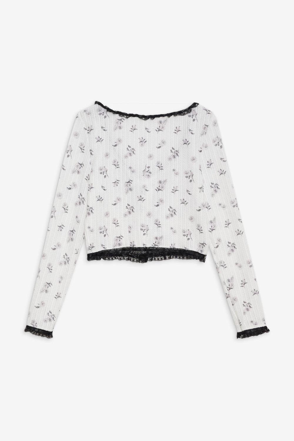 Fawn Cardigan — White