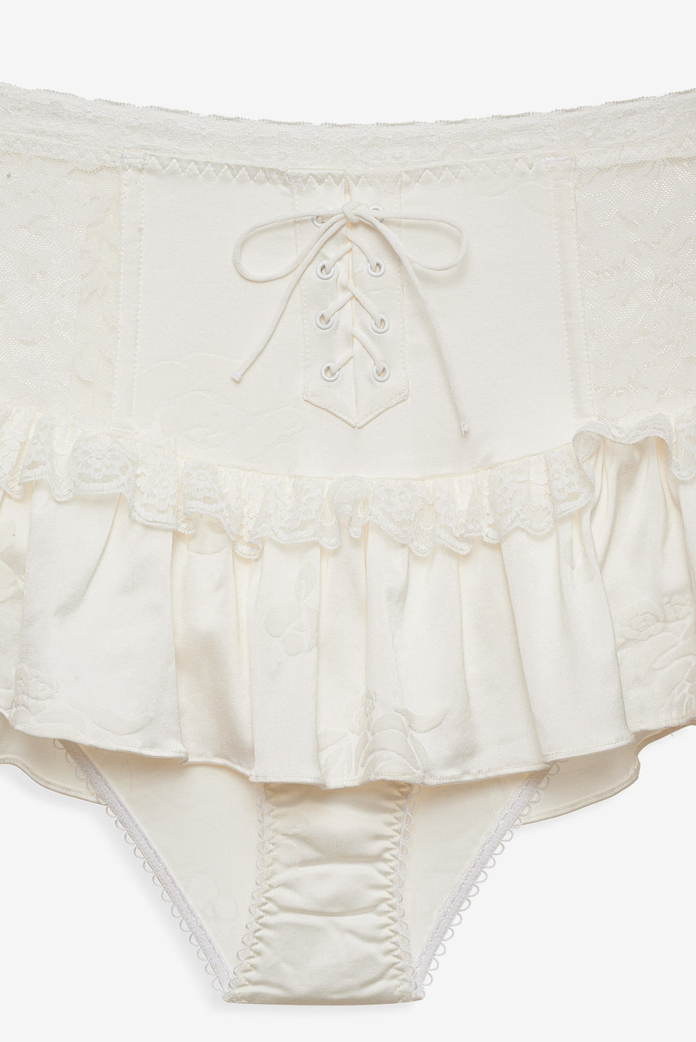 Lana Corset Skirt — White
