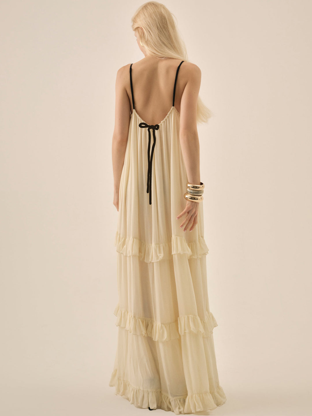 Rosalie Maxi Dress — Cream
