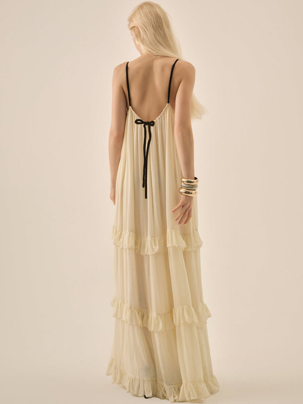 Rosalie Maxi Dress — Cream