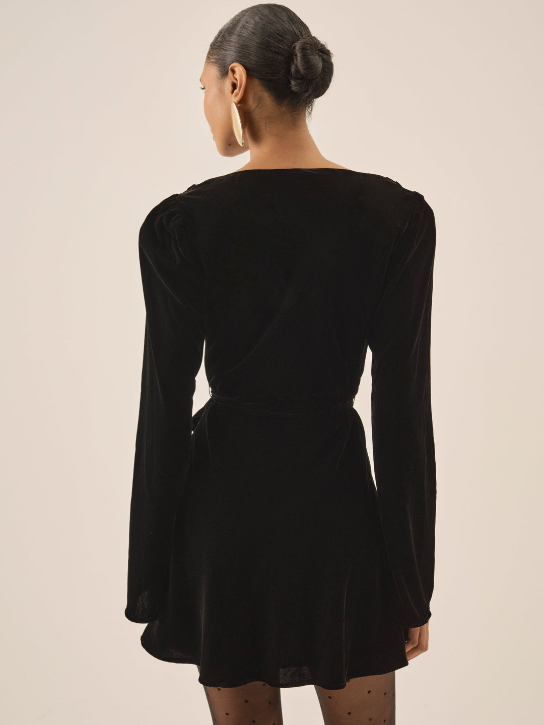 Lucinda Mini Dress — Black