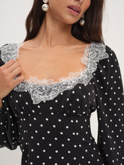 Deja Mini Dress — Black