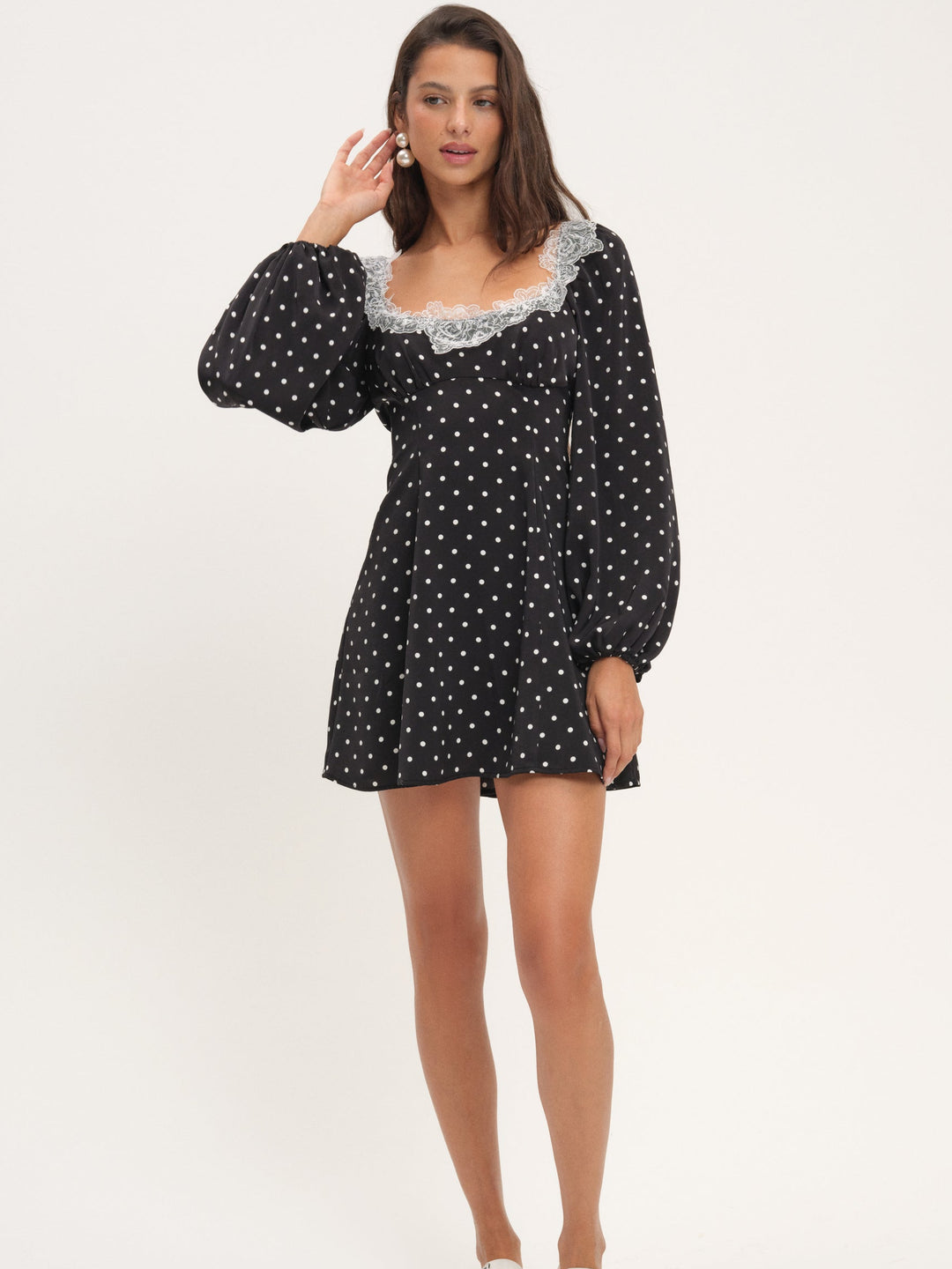 Deja Mini Dress — Black