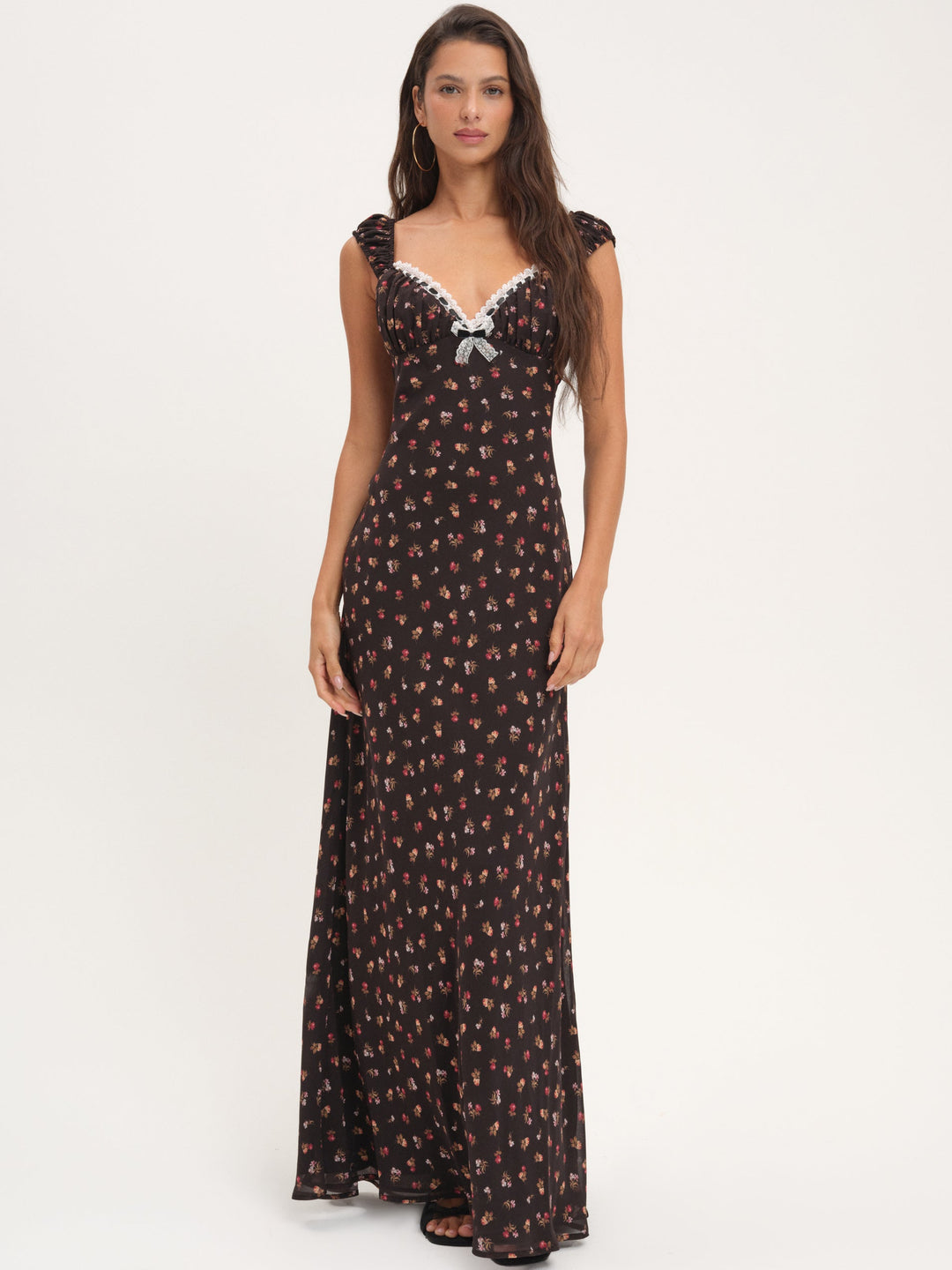 Emmaline Maxi Dress — Black