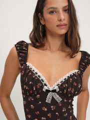 Emmaline Maxi Dress — Black