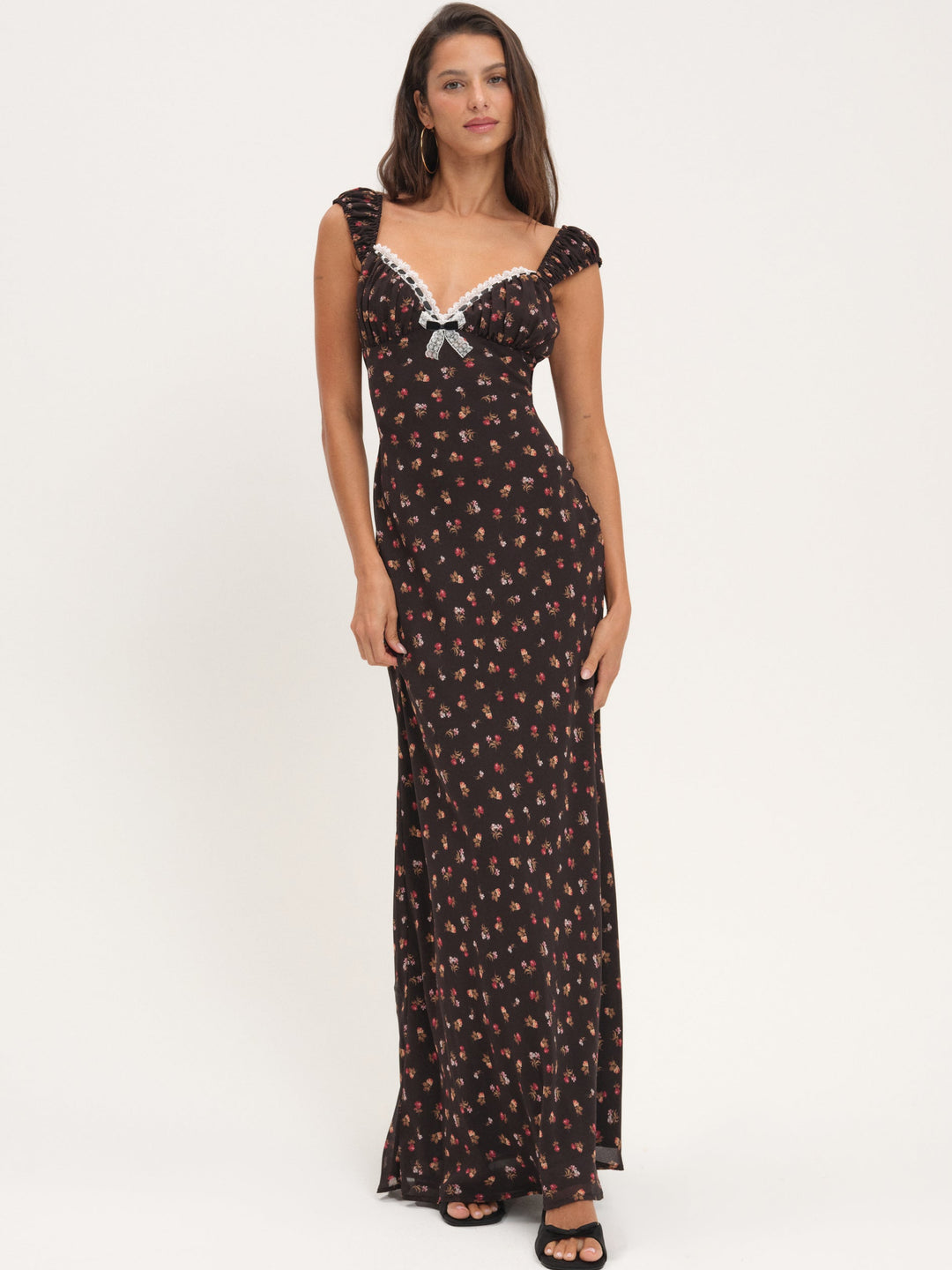 Emmaline Maxi Dress — Black