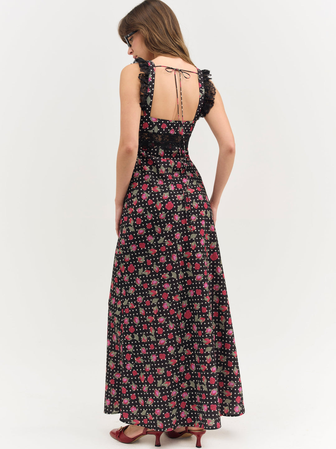 Clarisse Maxi Dress — Black