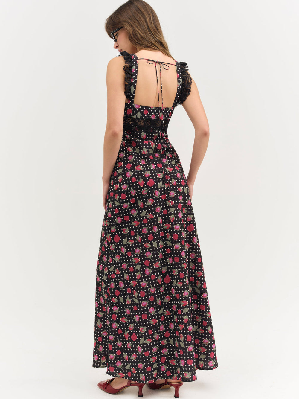 Clarisse Maxi Dress — Black