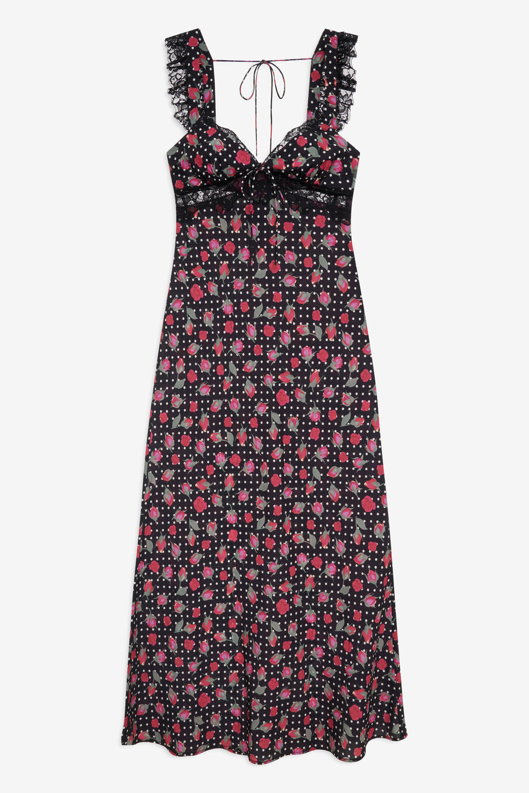 Clarisse Maxi Dress — Black