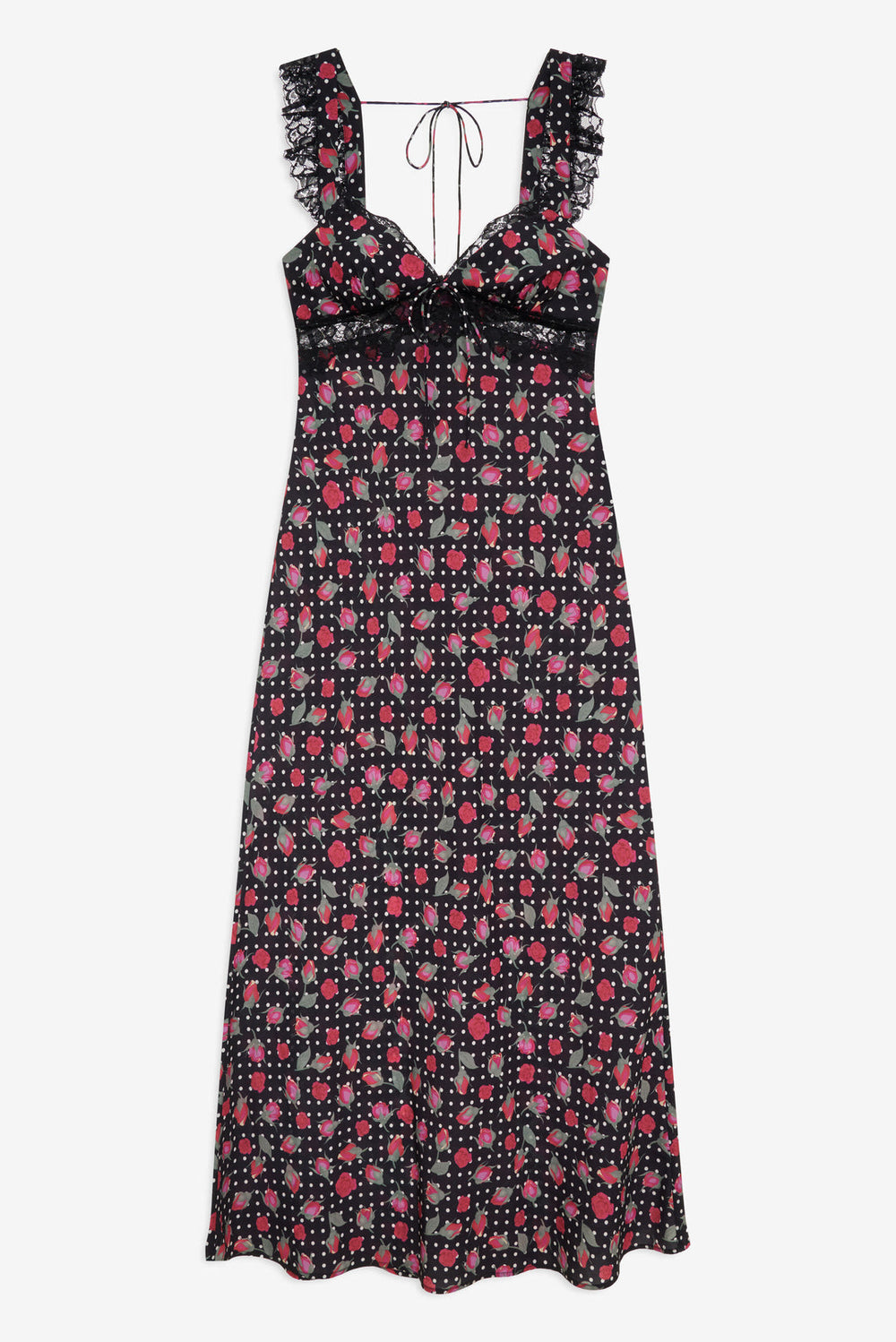 Clarisse Maxi Dress — Black