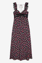 Clarisse Maxi Dress — Black