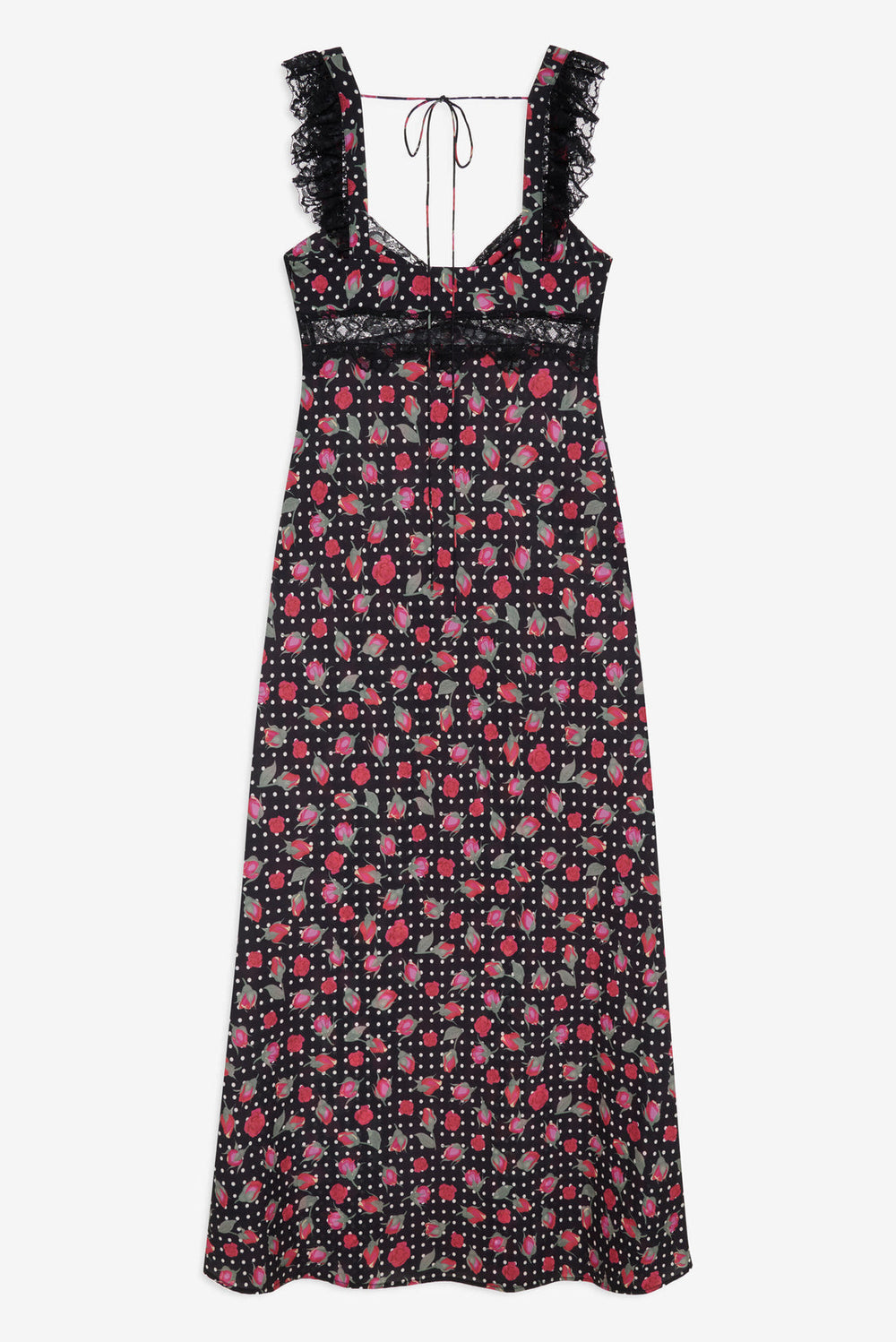 Clarisse Maxi Dress — Black