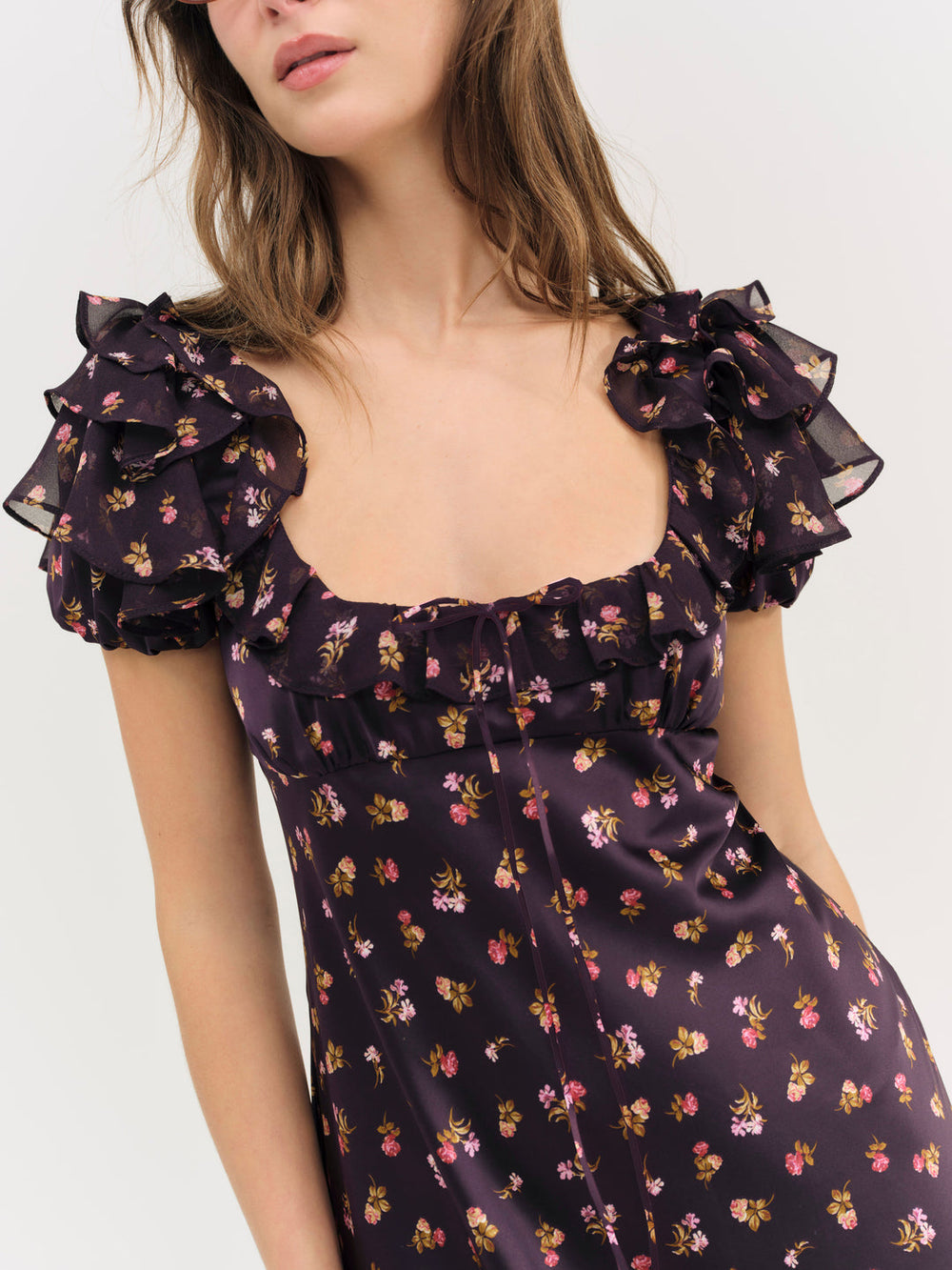 Alice Maxi Dress — Eggplant