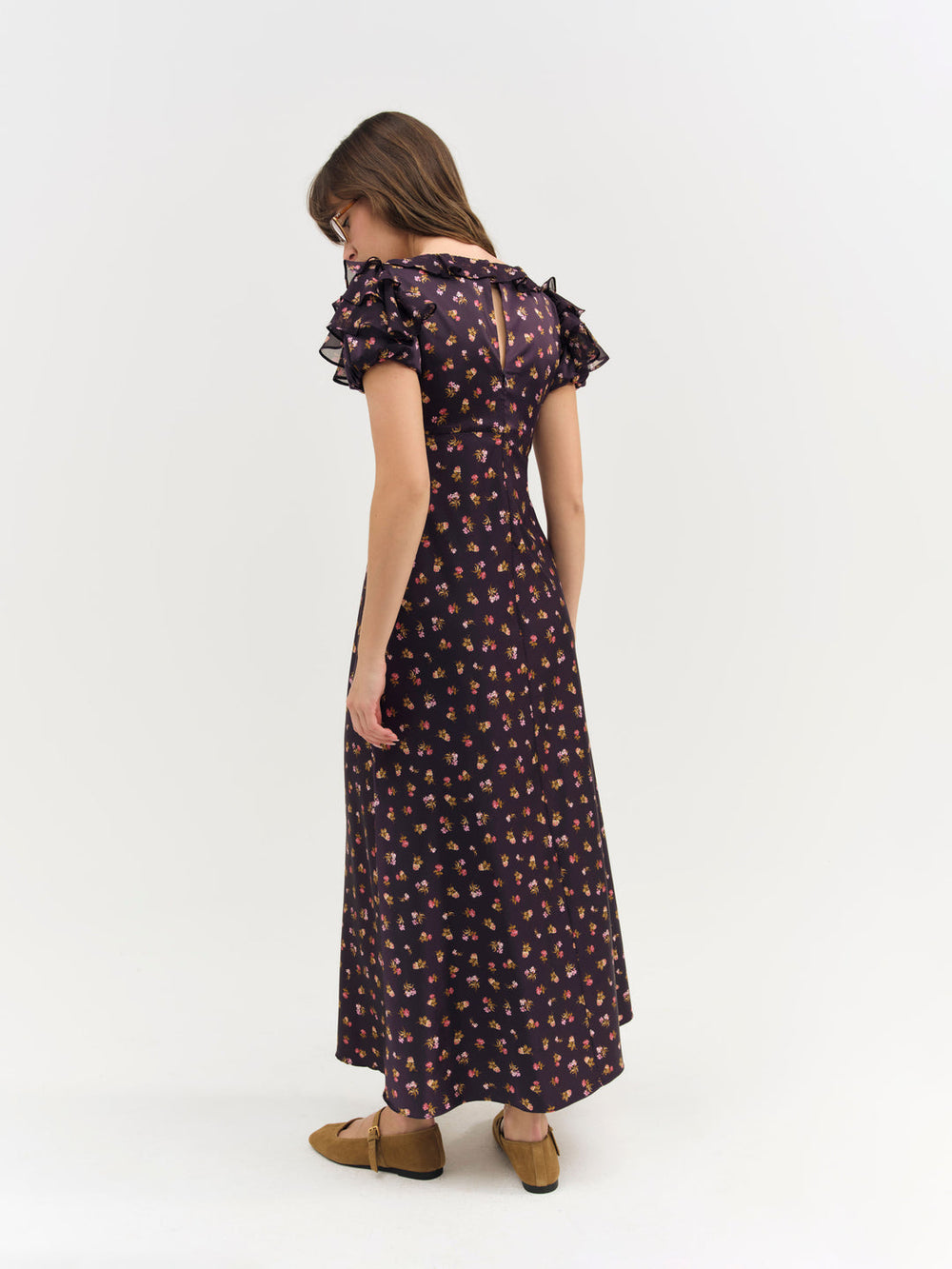 Alice Maxi Dress — Eggplant