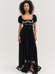 Rosemarie Maxi Dress — Black
