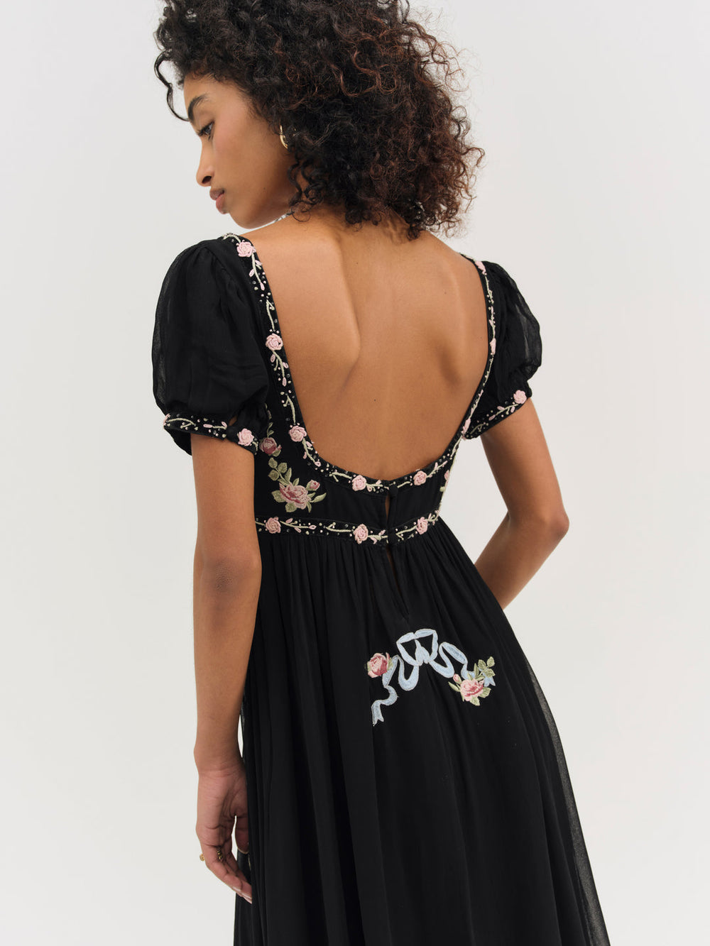 Rosemarie Maxi Dress — Black