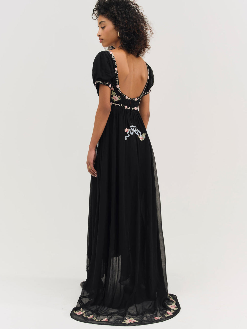 Rosemarie Maxi Dress — Black