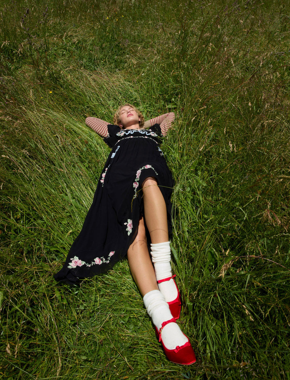 Rosemarie Maxi Dress — Black