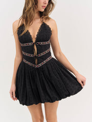 Mckinley Mini Dress — Black
