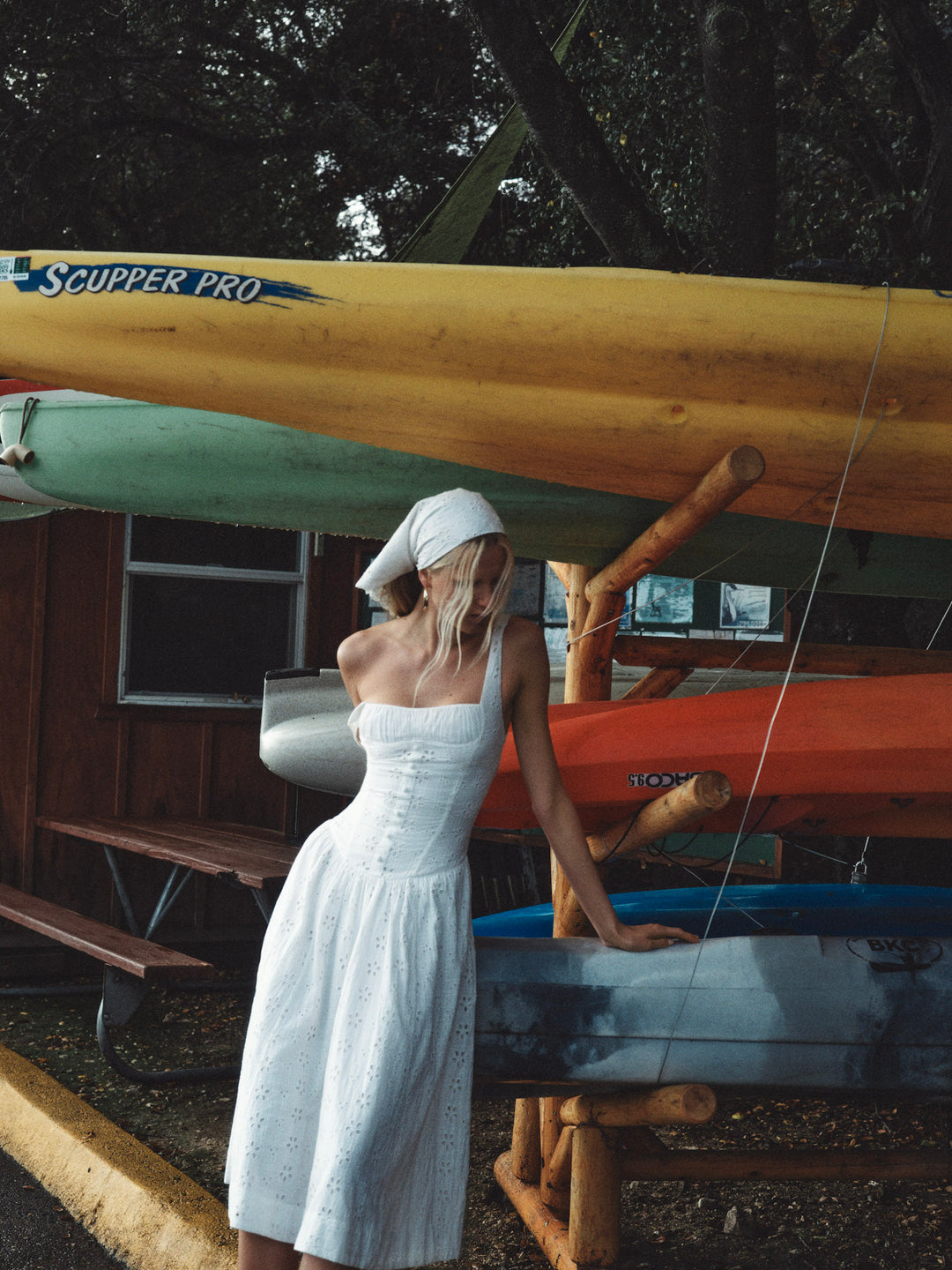 Dreamy Daisy Midi Dress — White