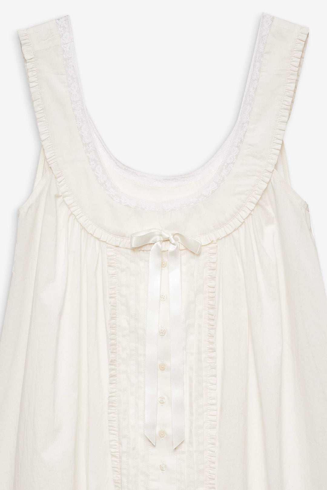 Venetia Slip Dress — Vintage Cream