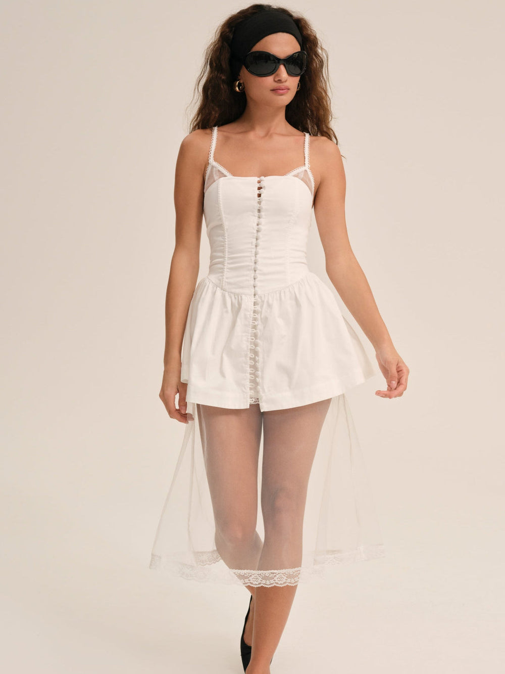 Susannah Midi Dress — White