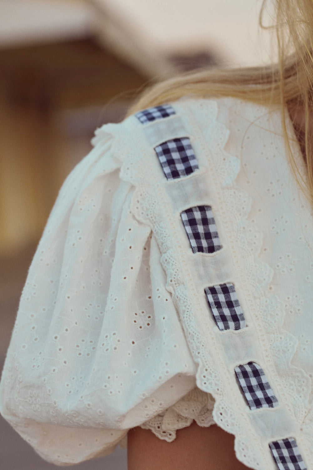 Ruby Ribbon Mini Dress — White