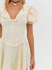 Gigi Mini Dress — Cream