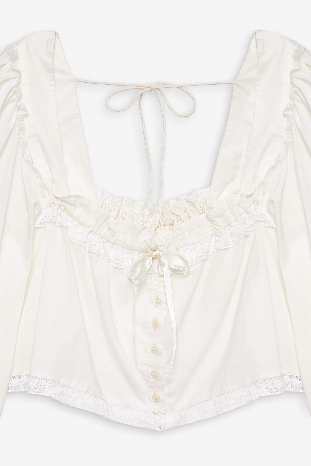 Venetia Sleep Top — Vintage Cream
