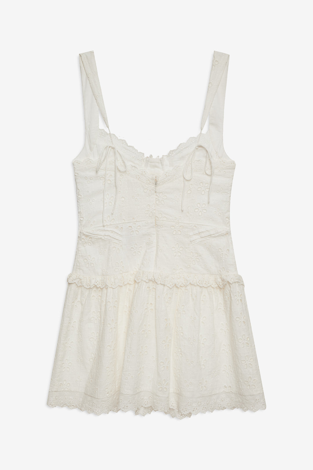 Dreamy Daisy Mini Dress — White
