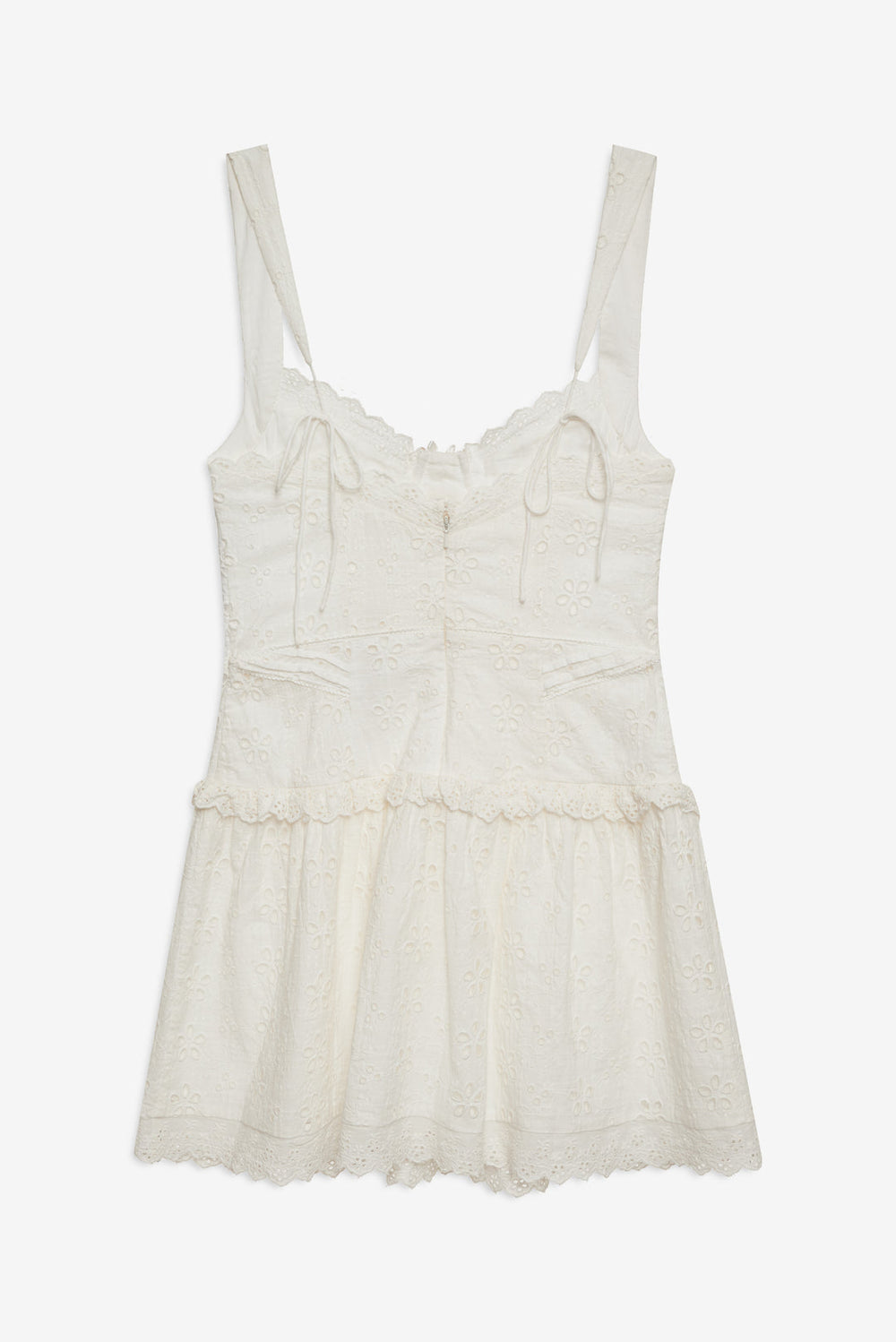 Dreamy Daisy Mini Dress — White