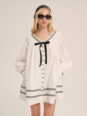 Shelly Mini Dress — White