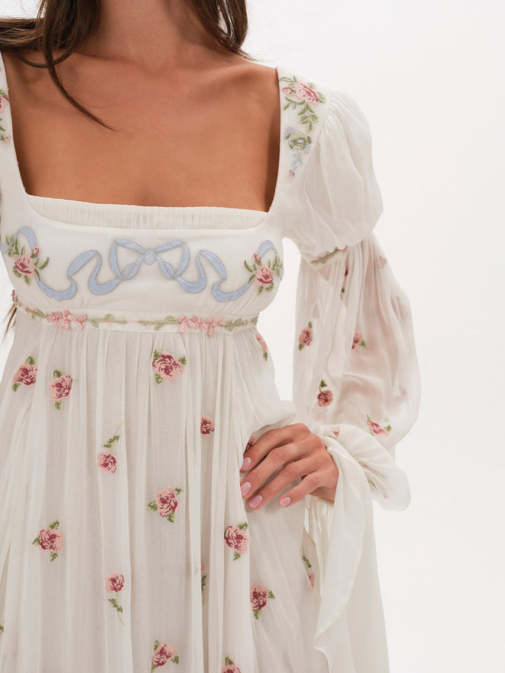 Julianne Maxi Dress — Cream