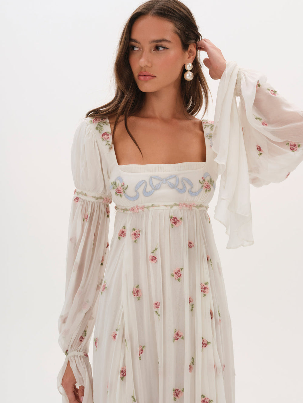 Julianne Maxi Dress — Cream