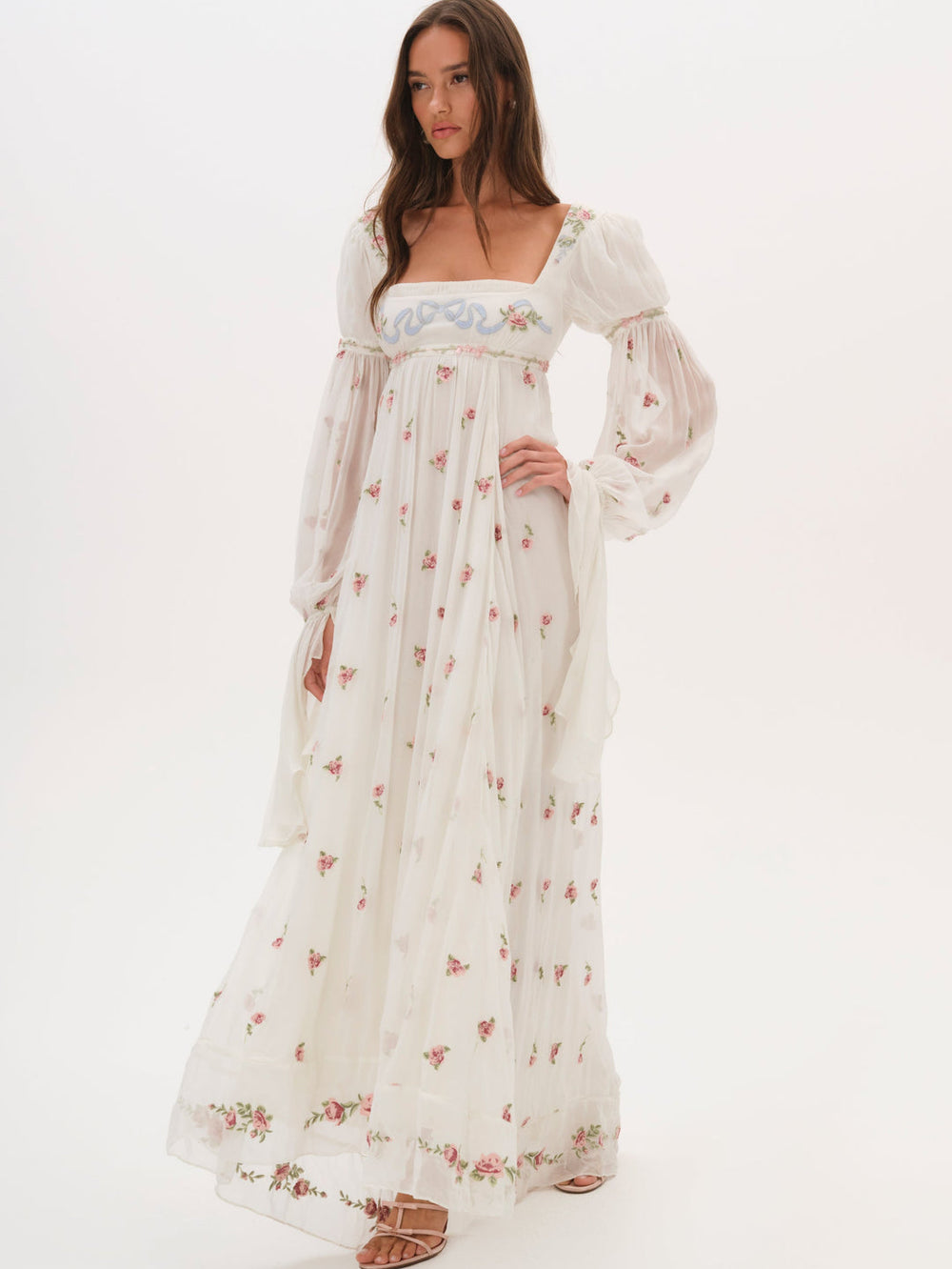 Julianne Maxi Dress — Cream