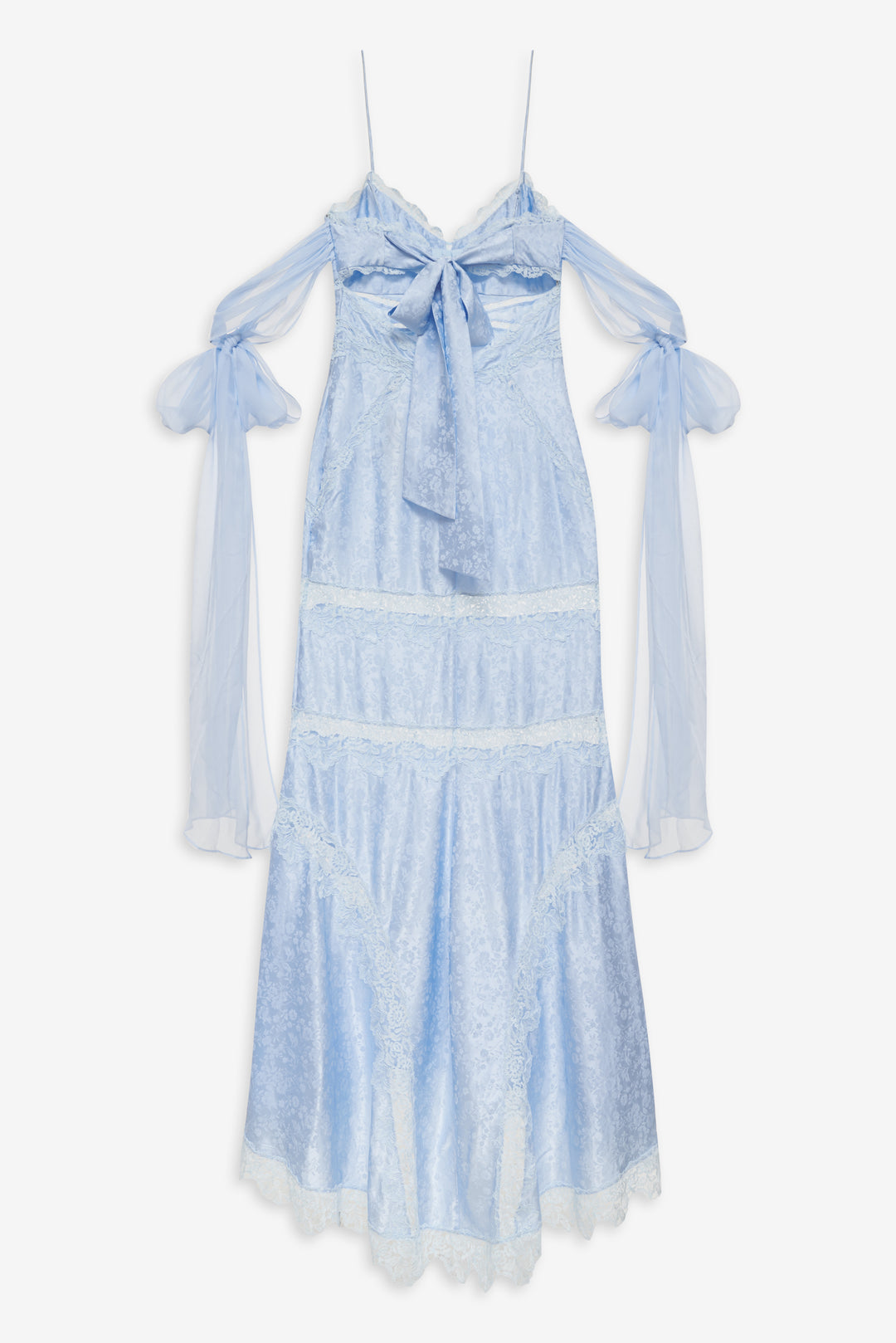 Rita Lace Gown — Blue