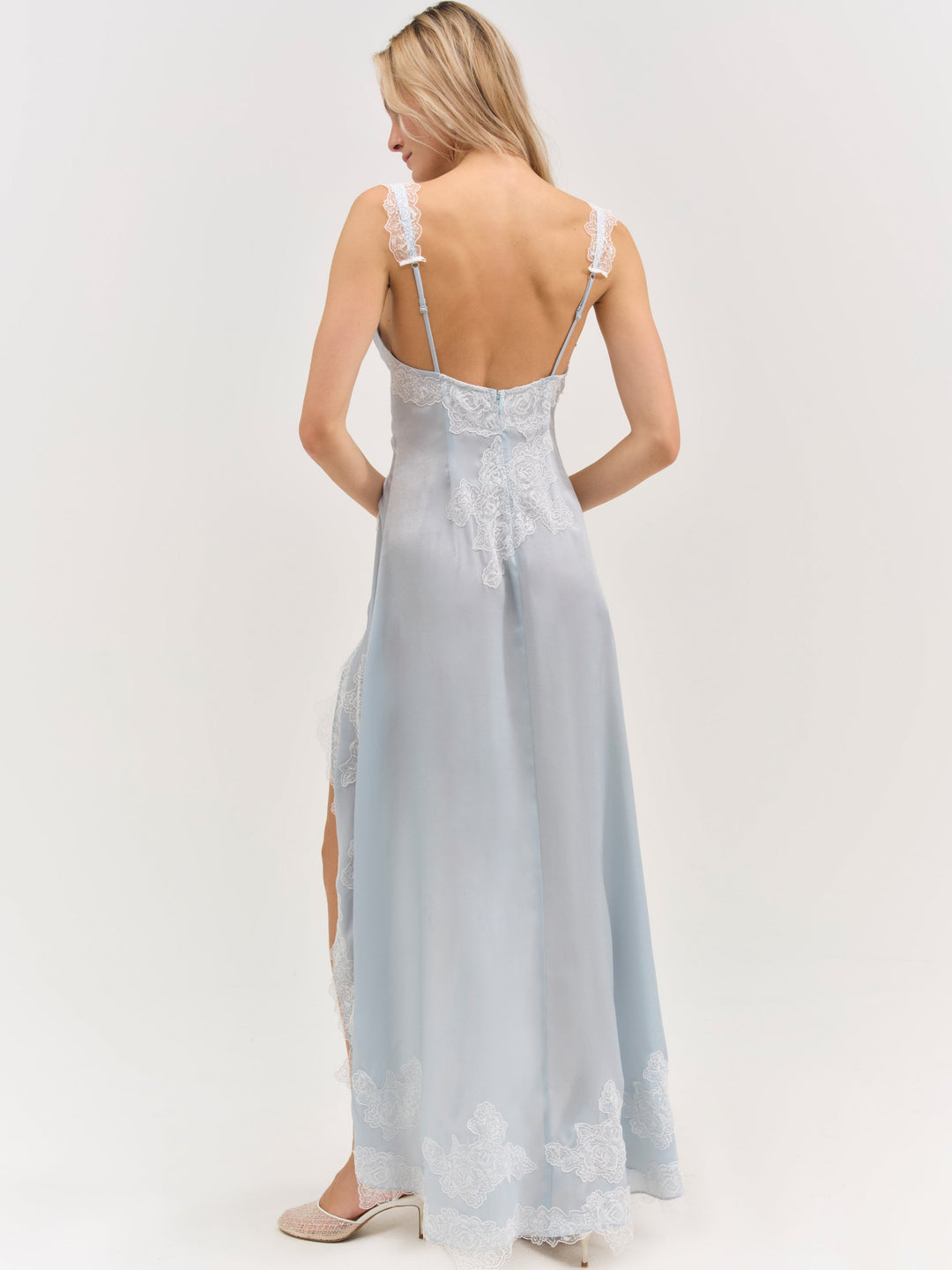Clemence Maxi Dress — Blue
