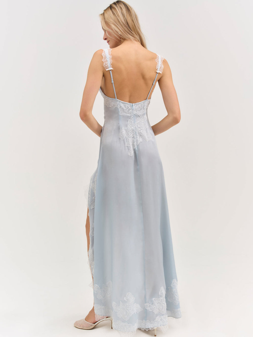 Clemence Maxi Dress — Blue