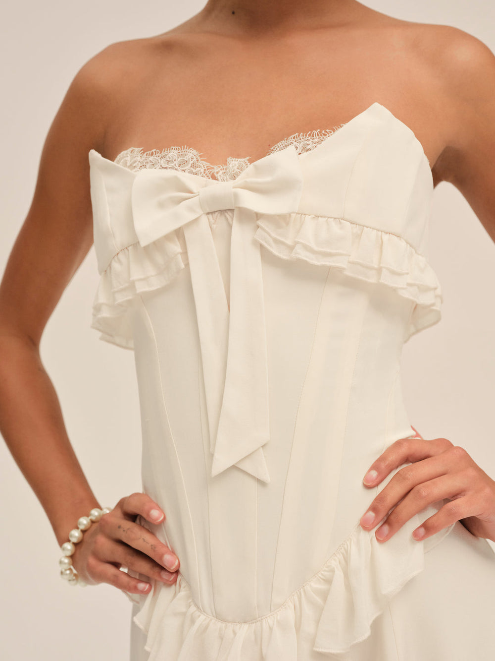 Harmony Maxi Dress — Ivory