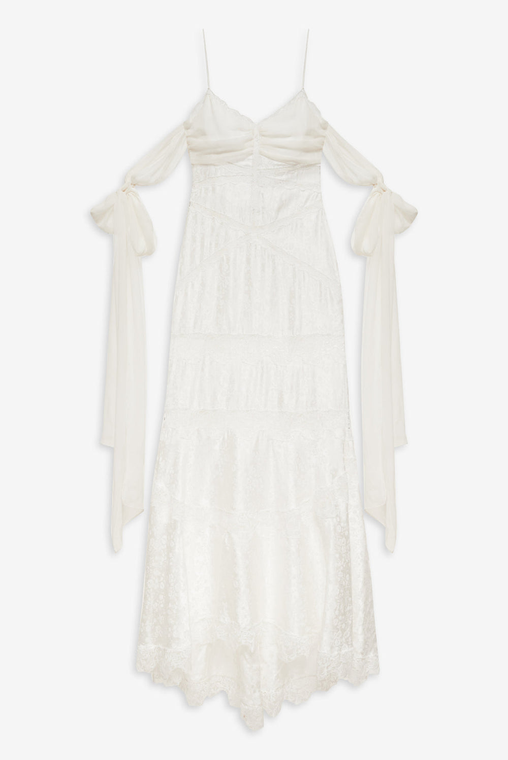 Rita Lace Gown — Ivory
