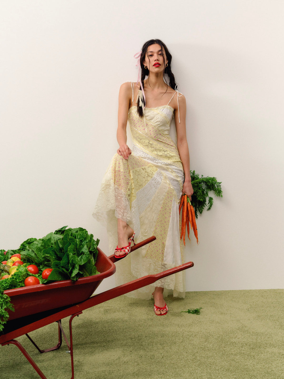 Abigail Maxi Dress — Yellow