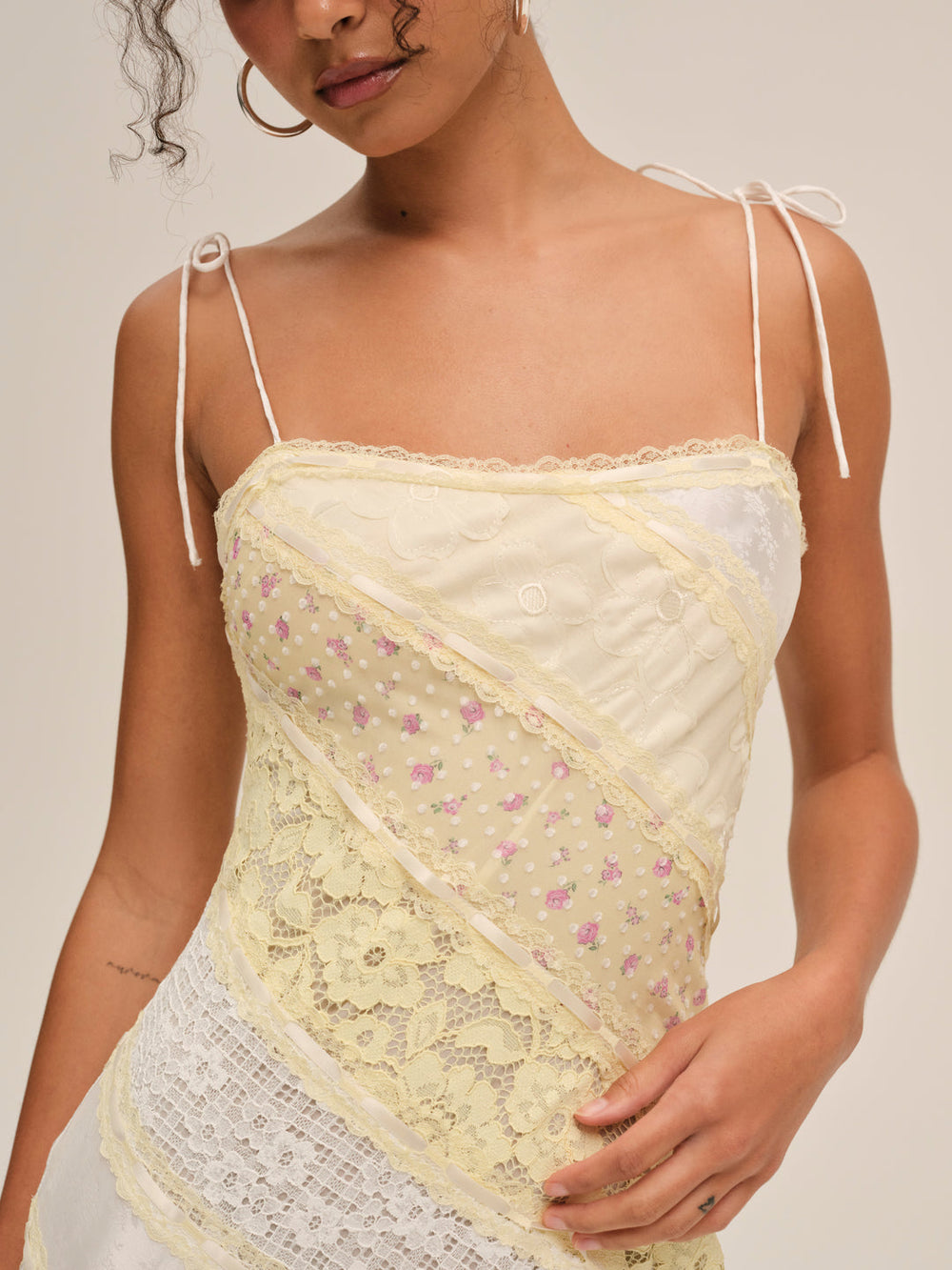 Abigail Maxi Dress — Yellow