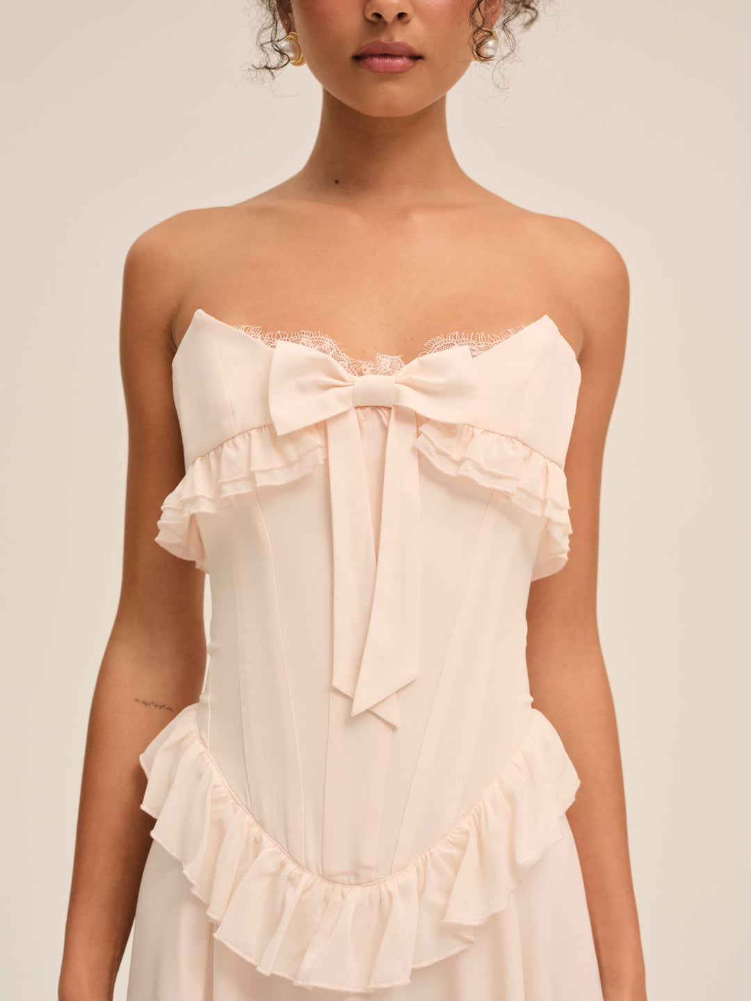 Harmony Maxi Dress — Peach