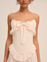 Harmony Maxi Dress — Peach