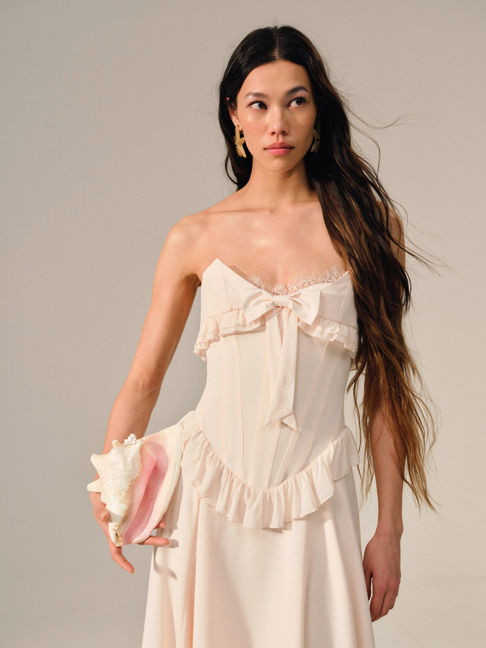 Harmony Maxi Dress — Peach