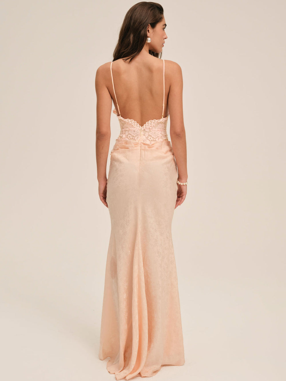 Karissa Gown — Peach