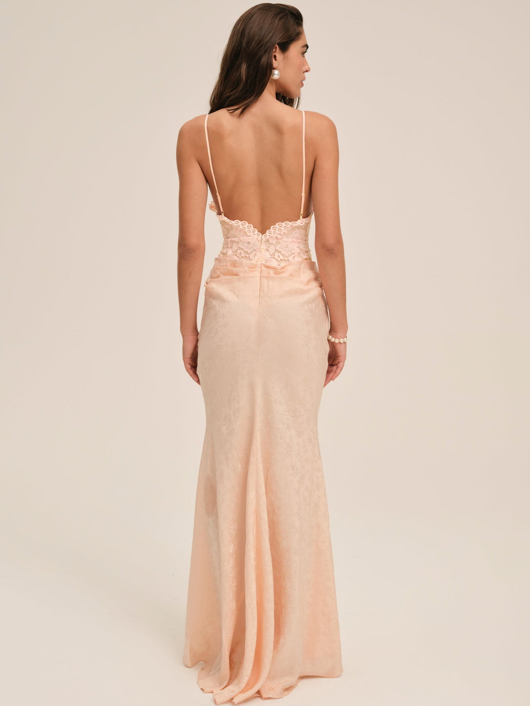 Karissa Gown — Peach