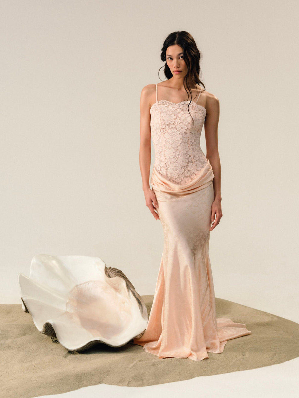 Karissa Gown — Peach