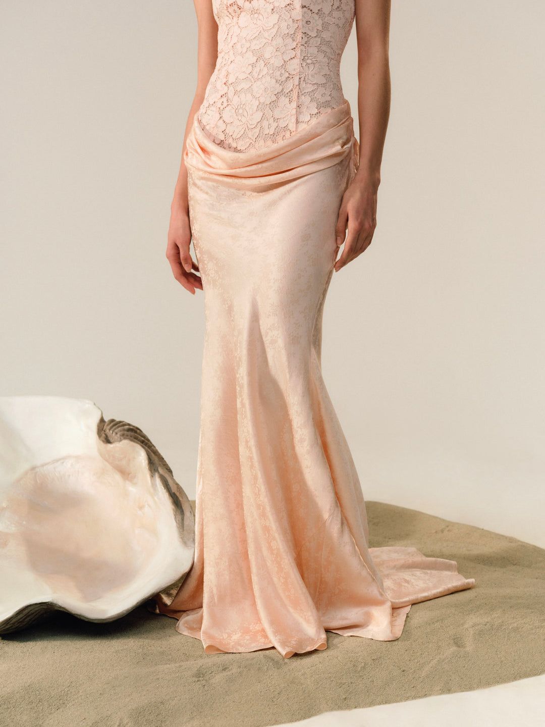 Karissa Gown — Peach