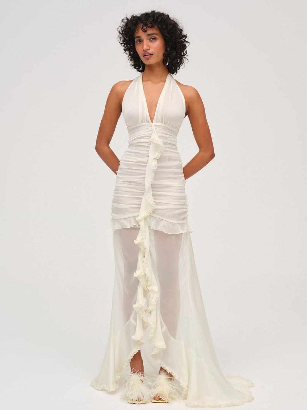 Kayta Gown — Winter White